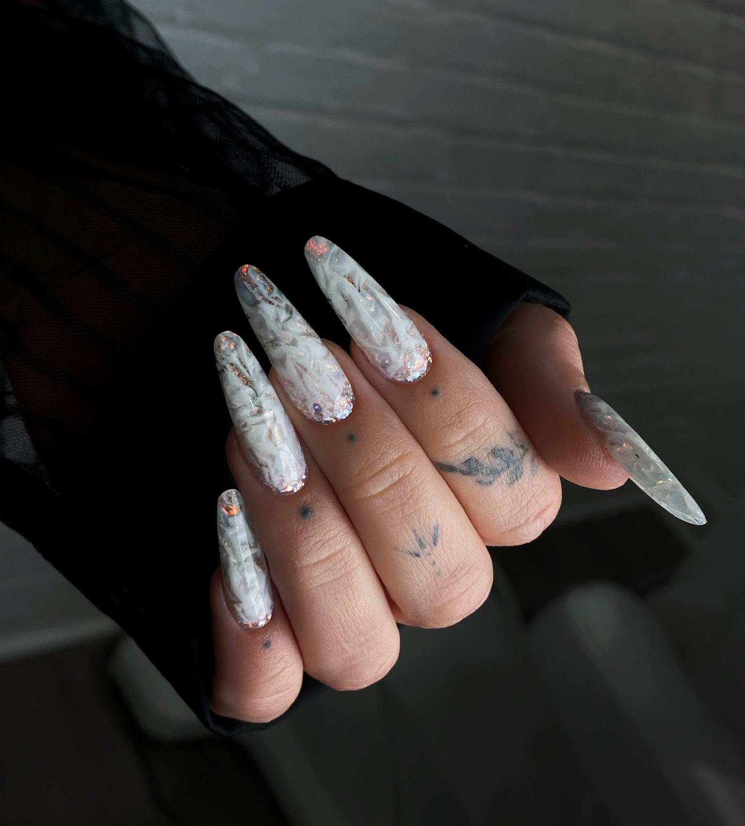 Decorative Nail Extensions at Nota Nail Studio